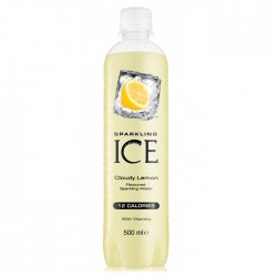 Sparkling Ice Cloudy Lemon Flavoured Drink 12 x 500ml